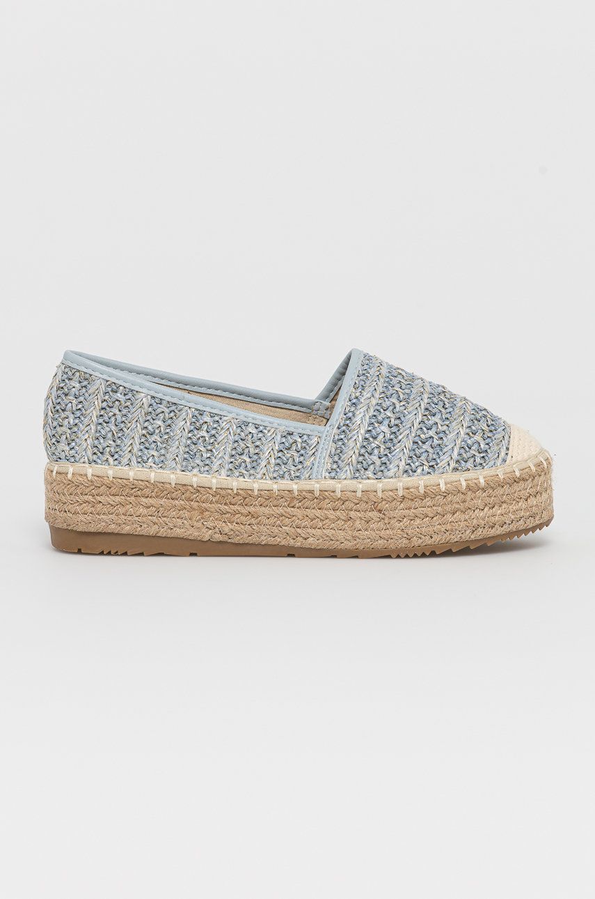 Espadrile dama Answear Lab  de zi din material textil cu talpa comoda  R and BE cu platformă