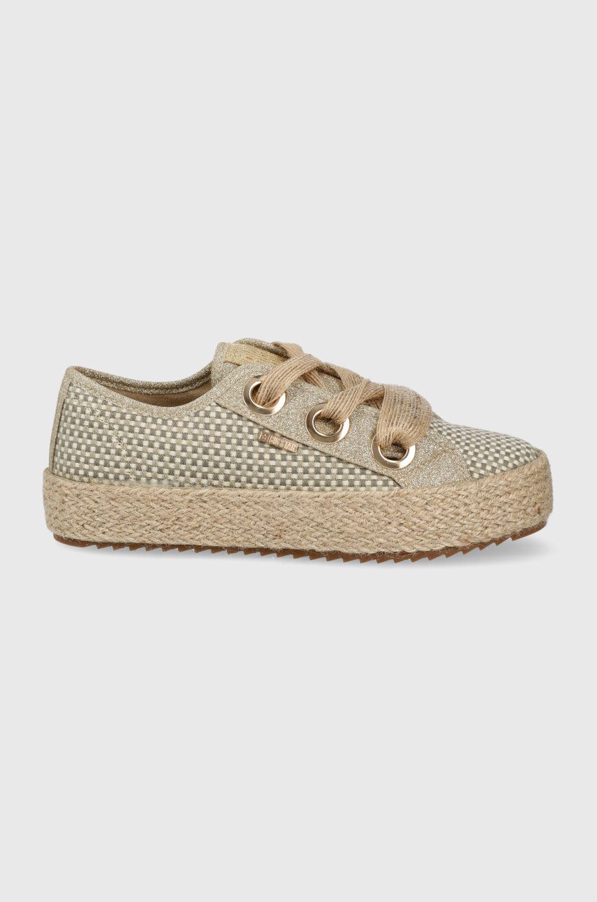 Espadrile dama Big Star bej de zi din material textil  cu talpa din guma