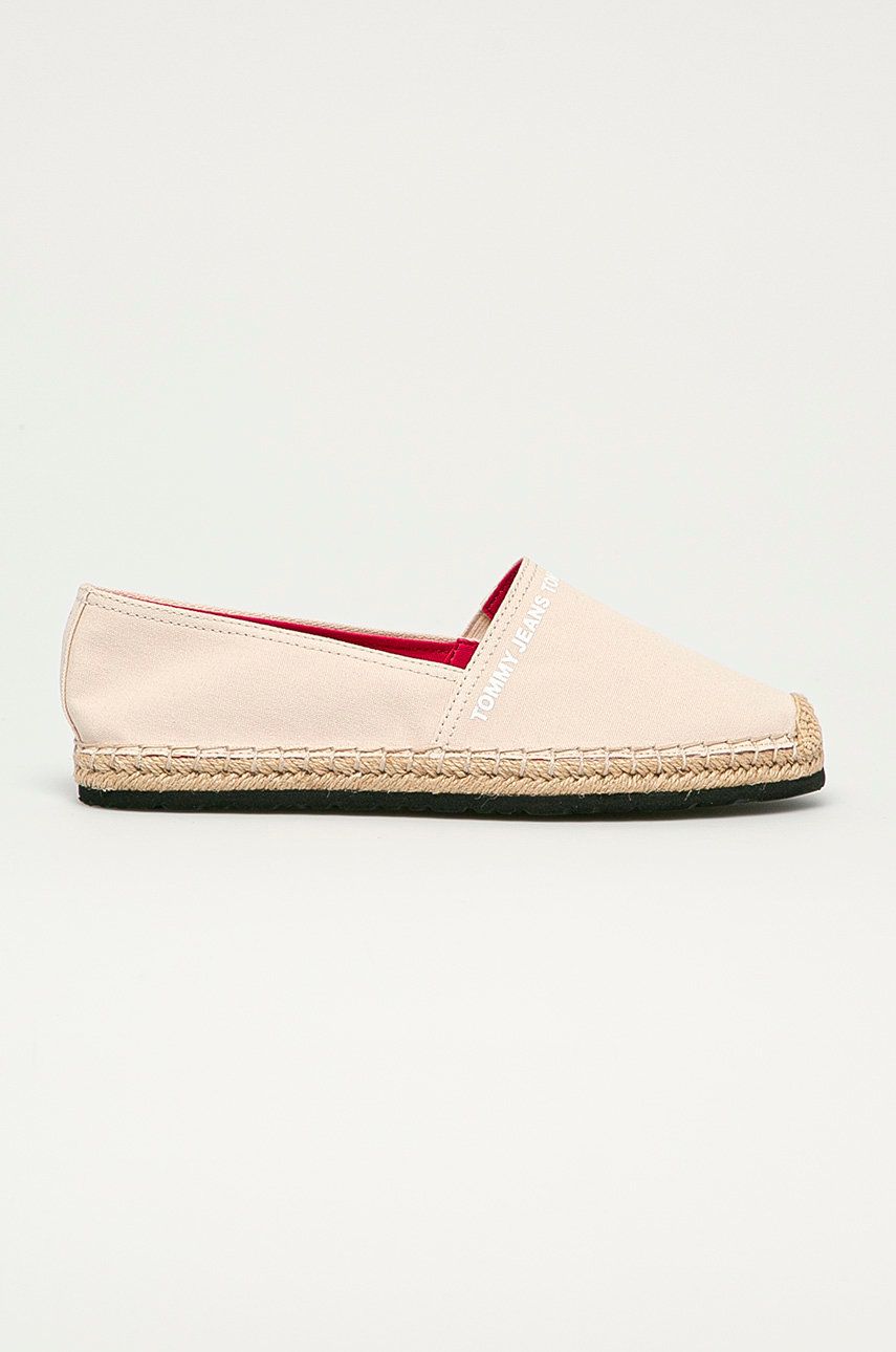 Espadrile dama Tommy Jeans  de vara din material textil  cu talpa stabila