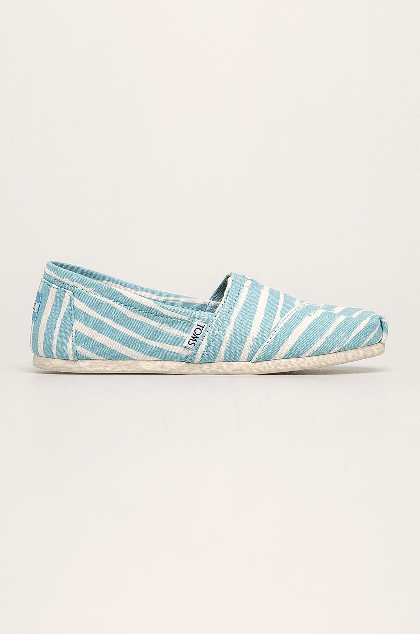 Espadrile dama Toms  de vara din material textil  cu talpa din guma Classic