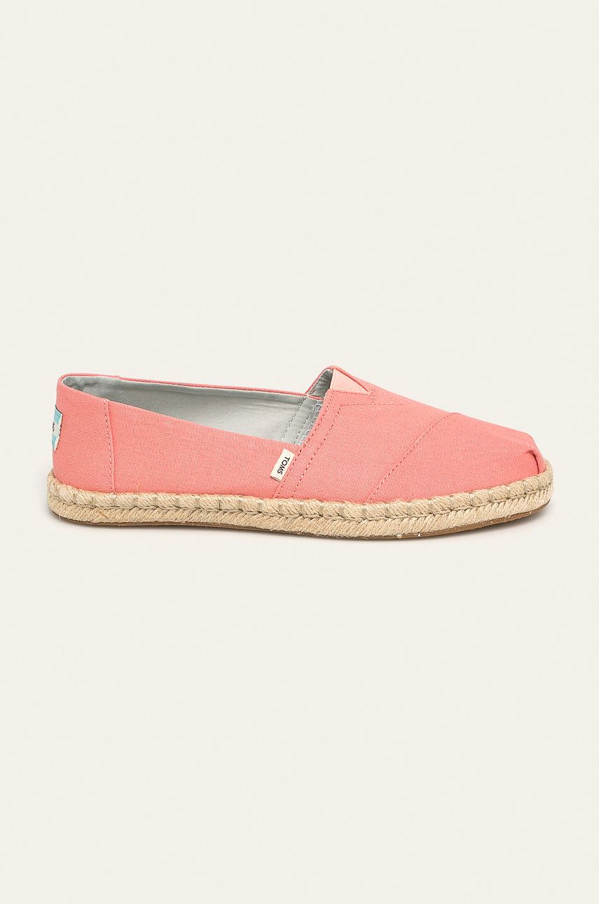 Espadrile dama Toms  de zi din material textil  cu talpa din guma Plant Dyed