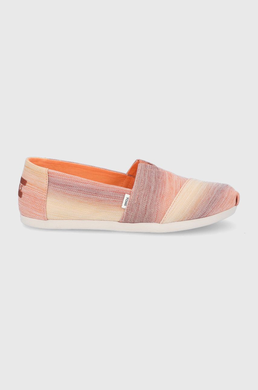 Espadrile dama Toms  de zi din material textil  cu talpa din guma