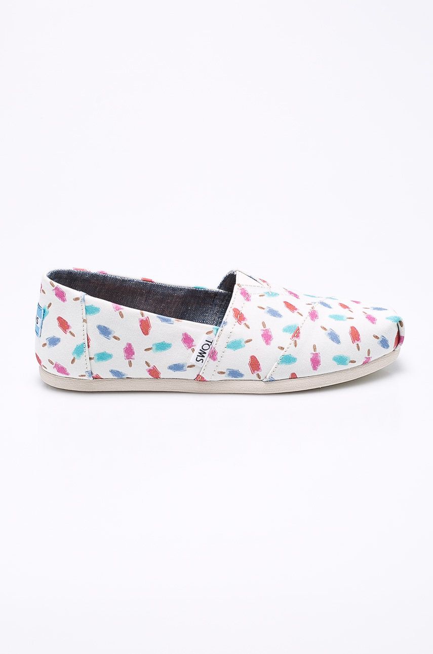 Espadrile dama Toms  de zi din material textil  cu talpa stabila Classic