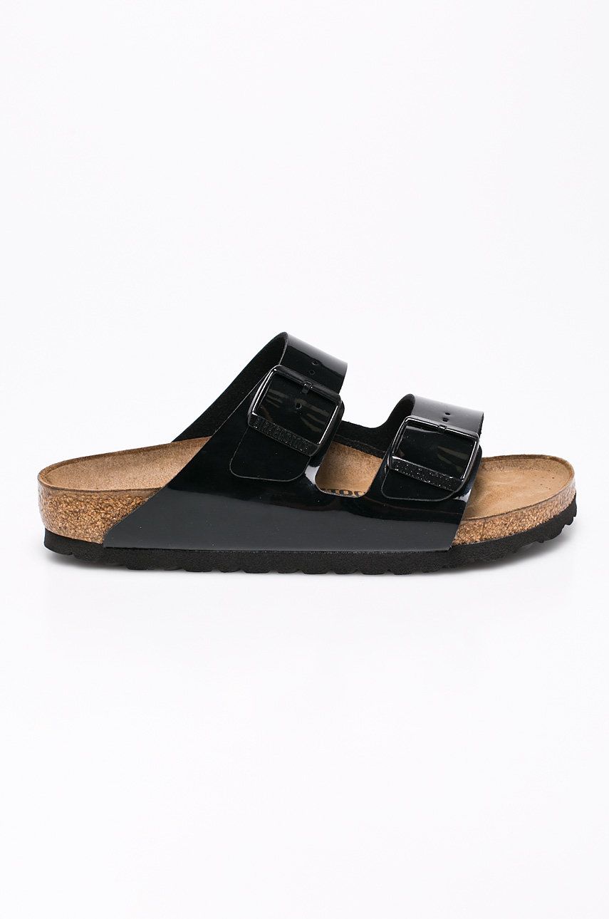 Papuci  Birkenstock dama de ocazie din material sintetic  cu talpa sculptata Arizona online