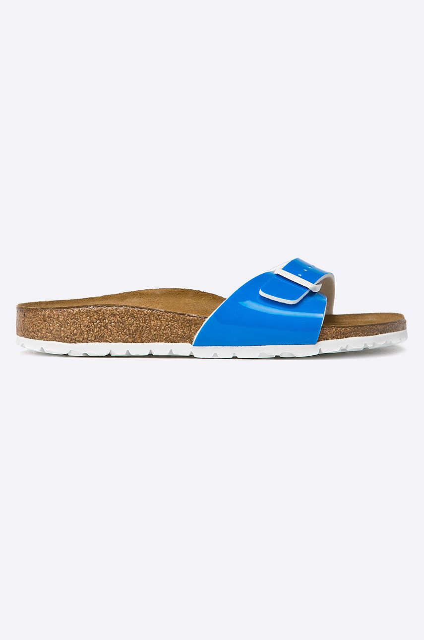 Papuci  Birkenstock dama de ocazie din material sintetic  cu talpa sculptata  online