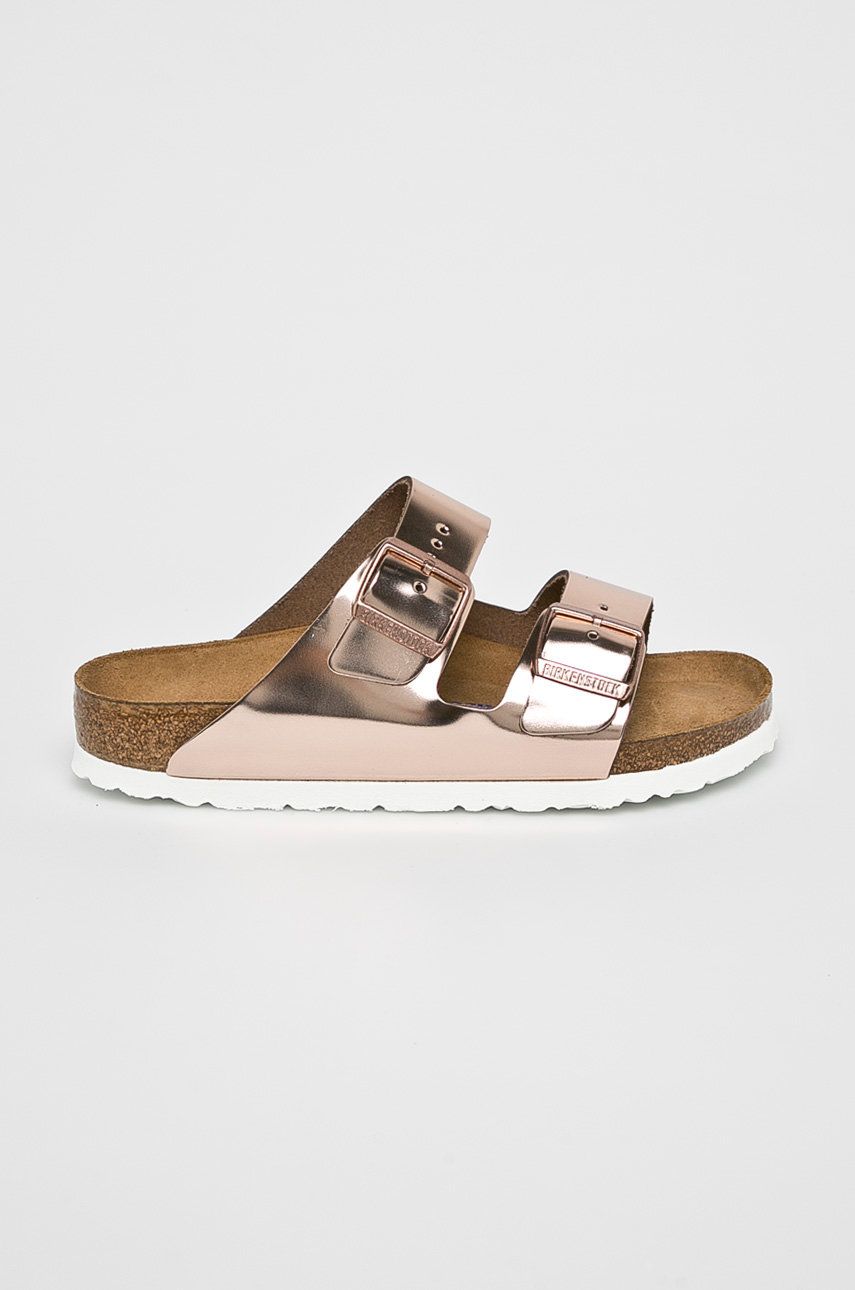 Papuci  Birkenstock dama de vara din piele naturala  cu talpa din spuma  online