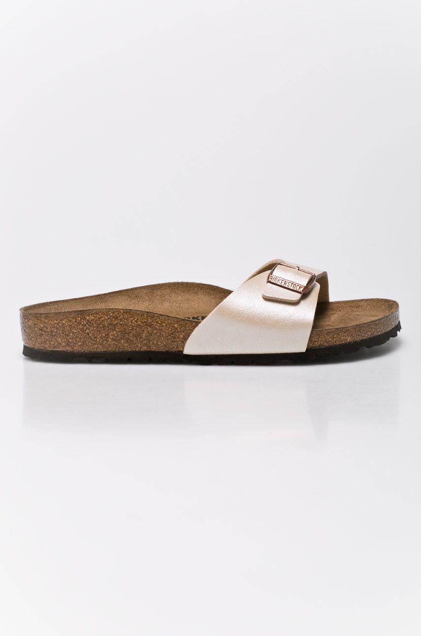 Papuci  Birkenstock dama de zi din material sintetic  cu talpa stabila  online