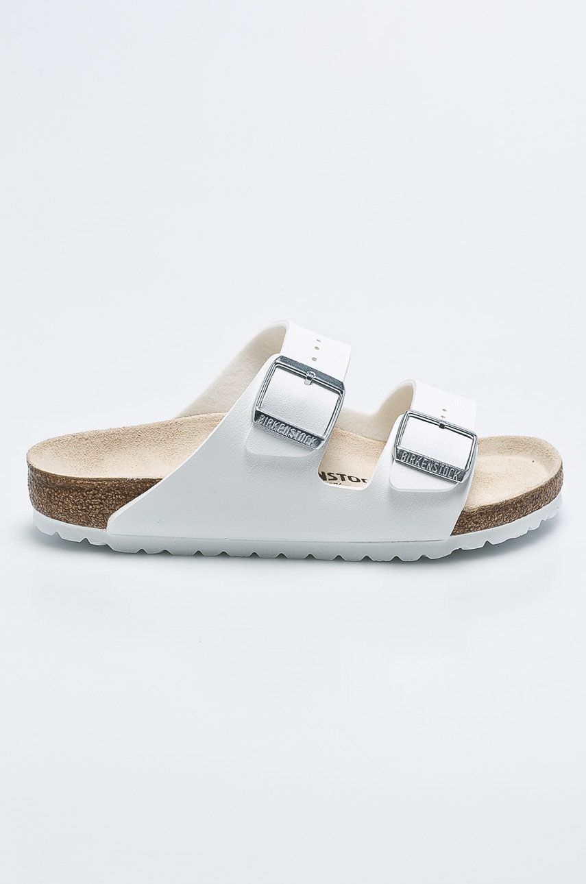 Papuci  Birkenstock dama de zi din material sintetic cu toc plat cu talpa din spuma Arizona online