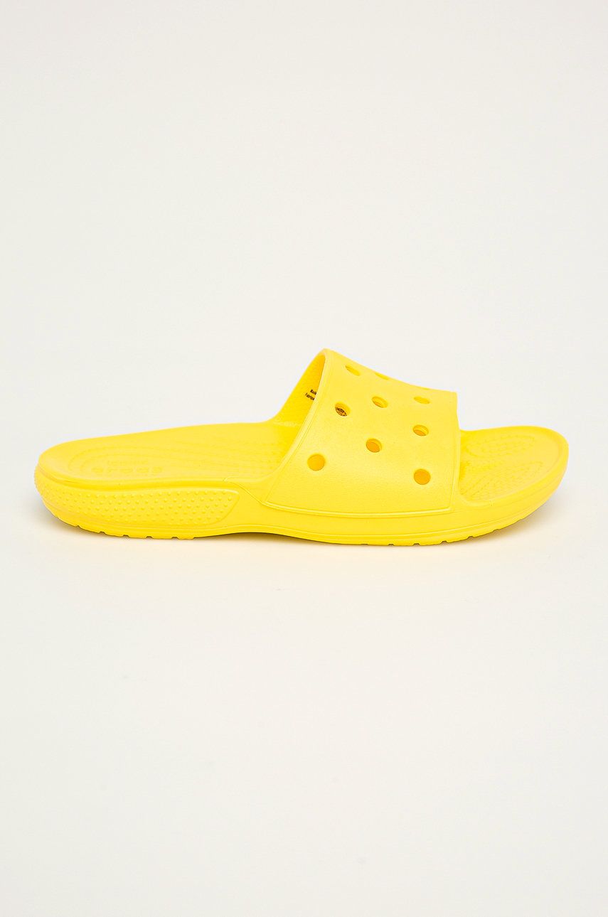 Papuci  Crocs dama de ocazie din material sintetic  cu talpa din guma