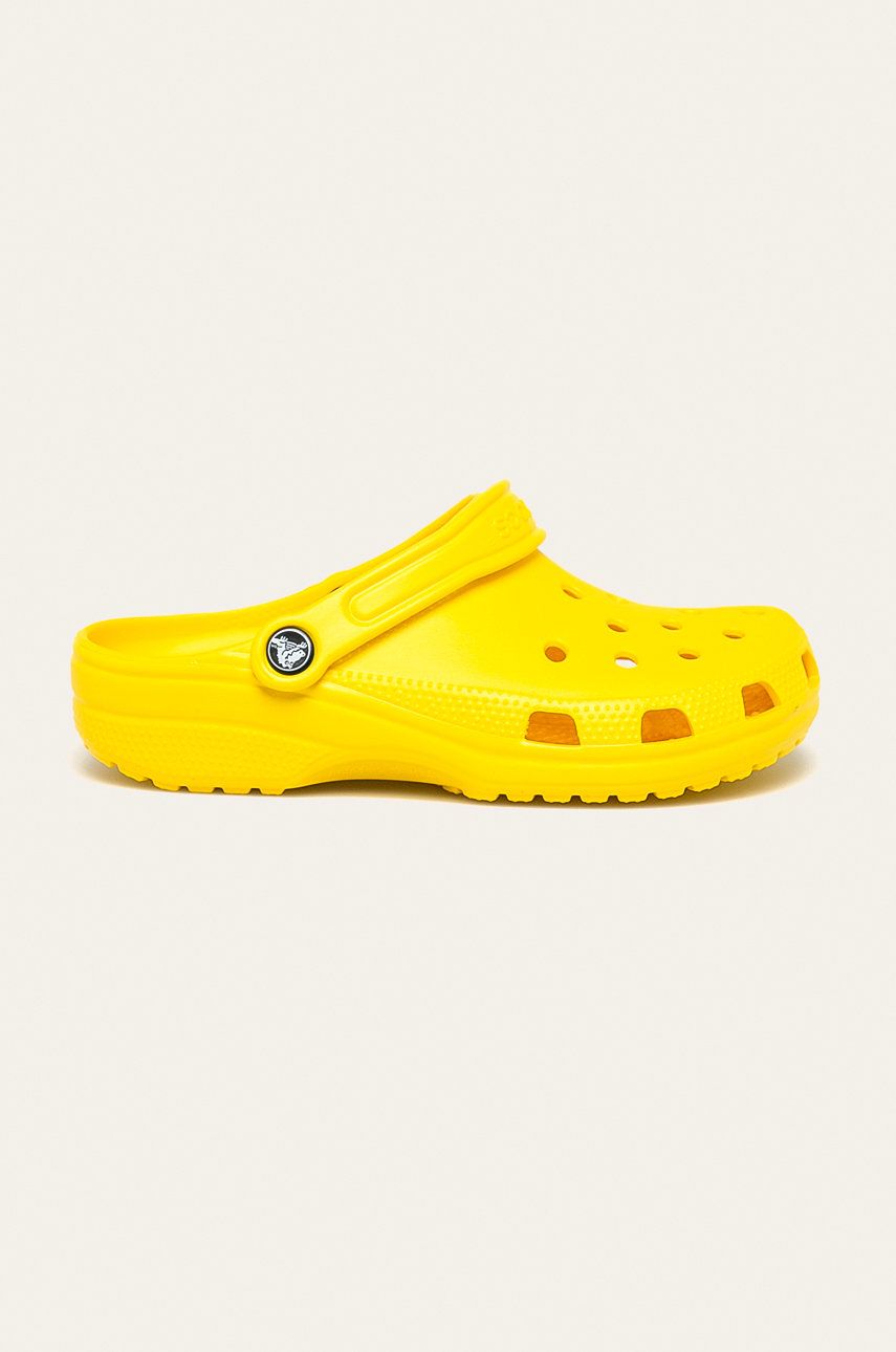 Papuci  Crocs dama de vara din material sintetic  cu talpa din guma