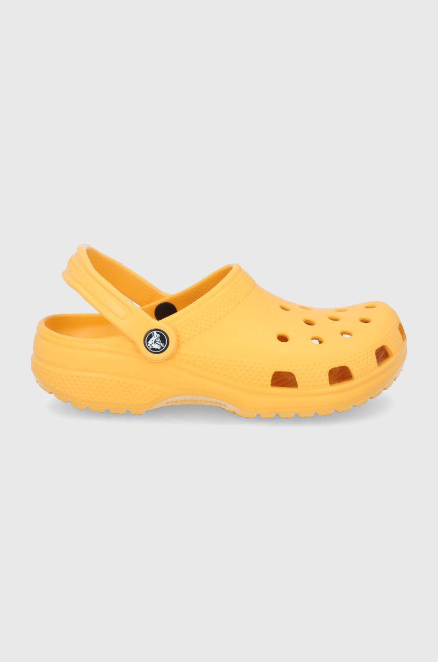 Papuci  Crocs dama de vara din material sintetic  cu talpa stabila