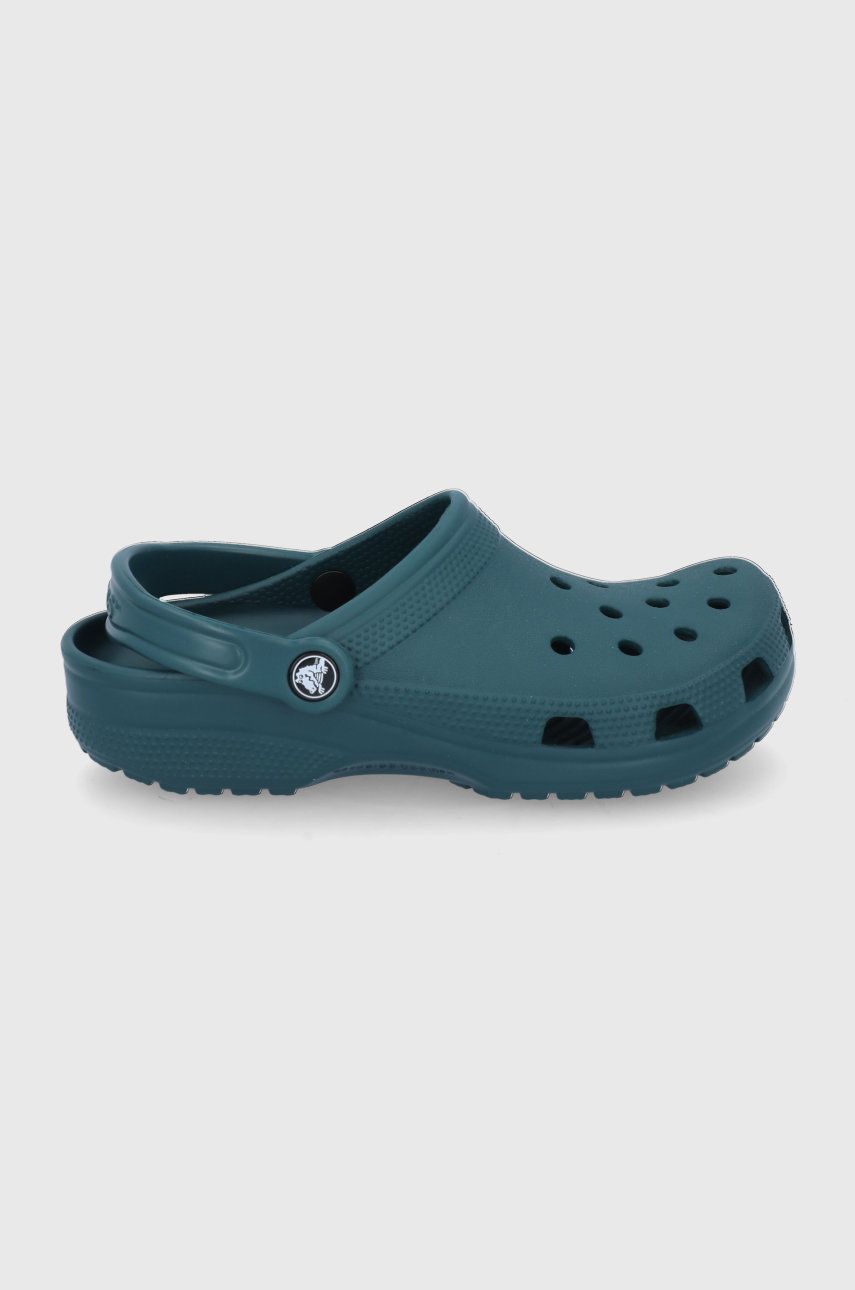 Papuci  Crocs dama de zi din material sintetic cu talpa din guma si interior confortabil