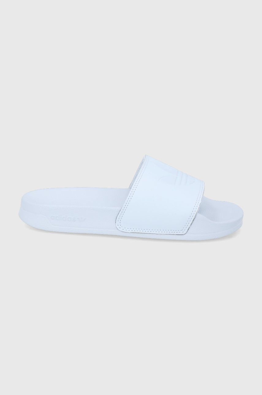 Papuci dama  adidas Originals de primavara din material sintetic cu talpa din guma si interior confortabil Adilette Lite