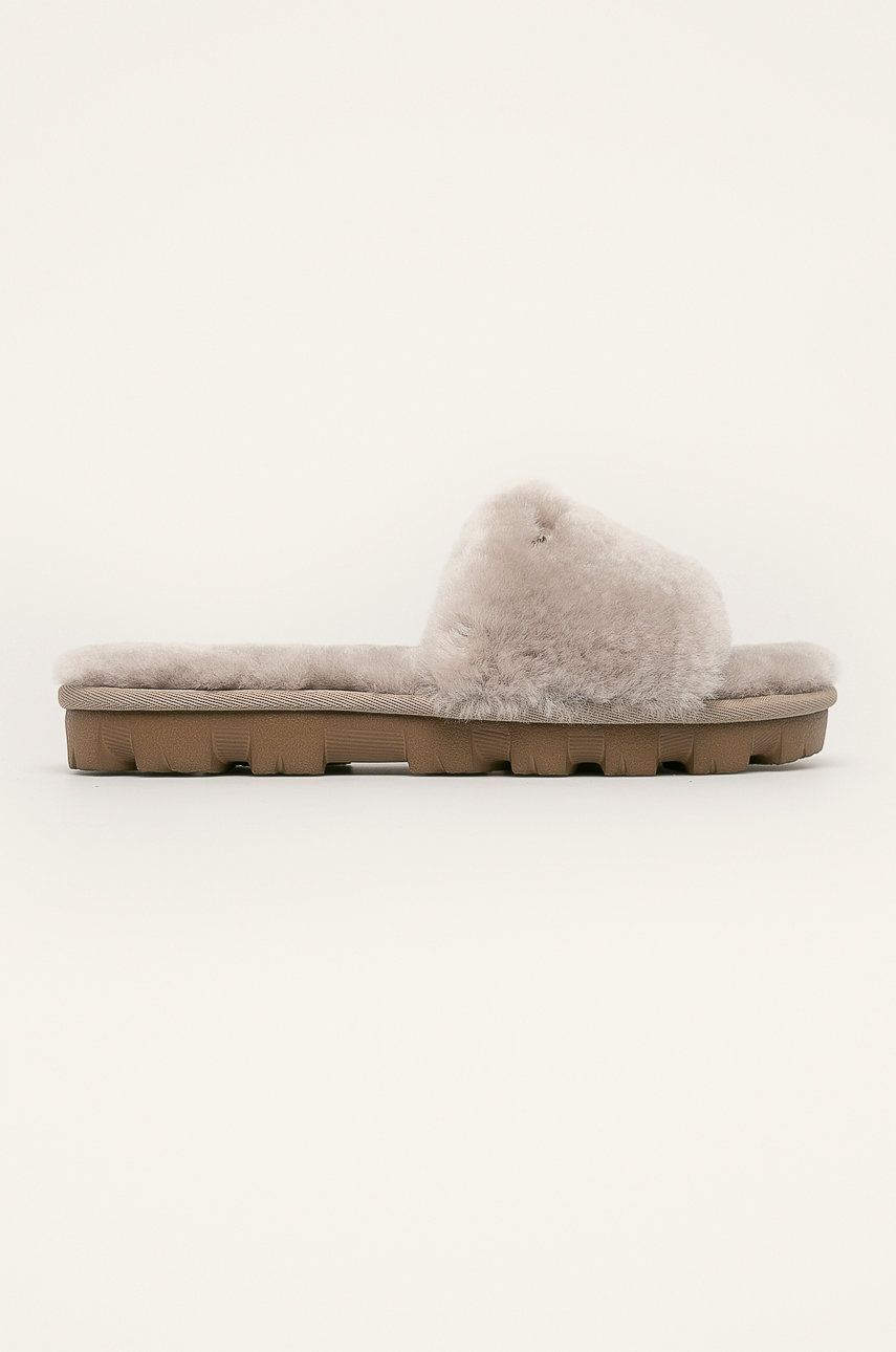 Papuci de casa dama  Ugg  din piele naturala   Cozette online