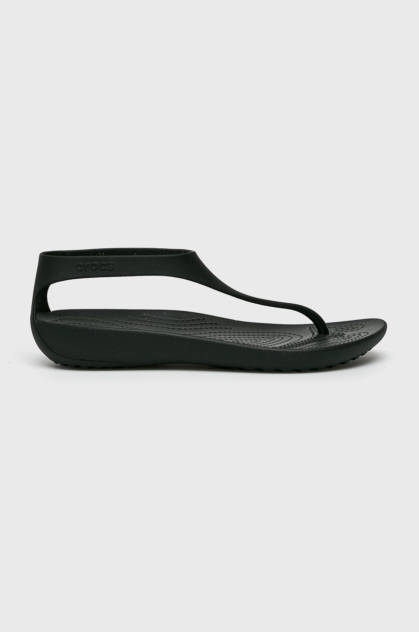 Sandale Crocs  de plaja dama din material sintetic  cu talpa stabila  online