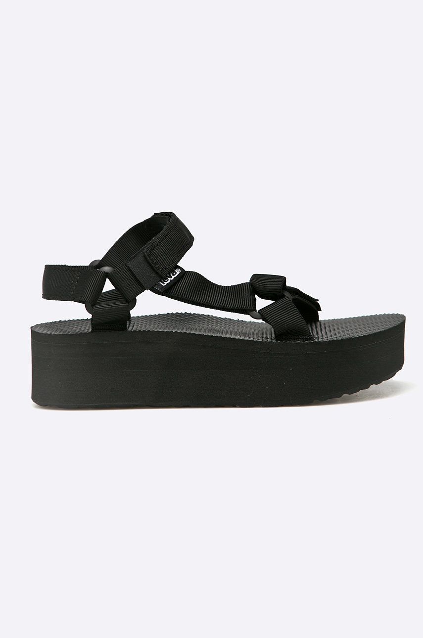 Sandale Teva  de zi dama din material textil   Flatform Universal BLK