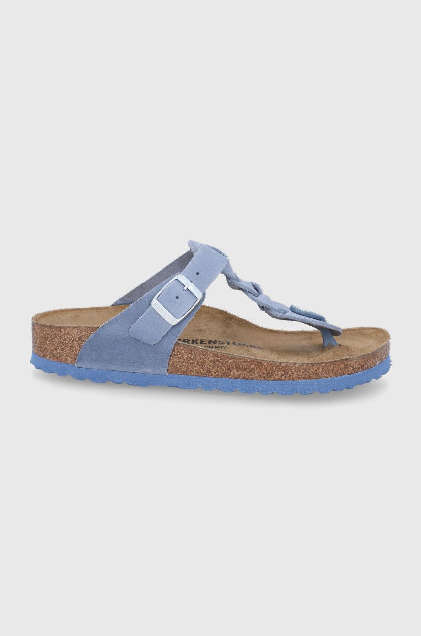 Slapi dama  Birkenstock de plaja din piele naturala   Gizeh Braided online