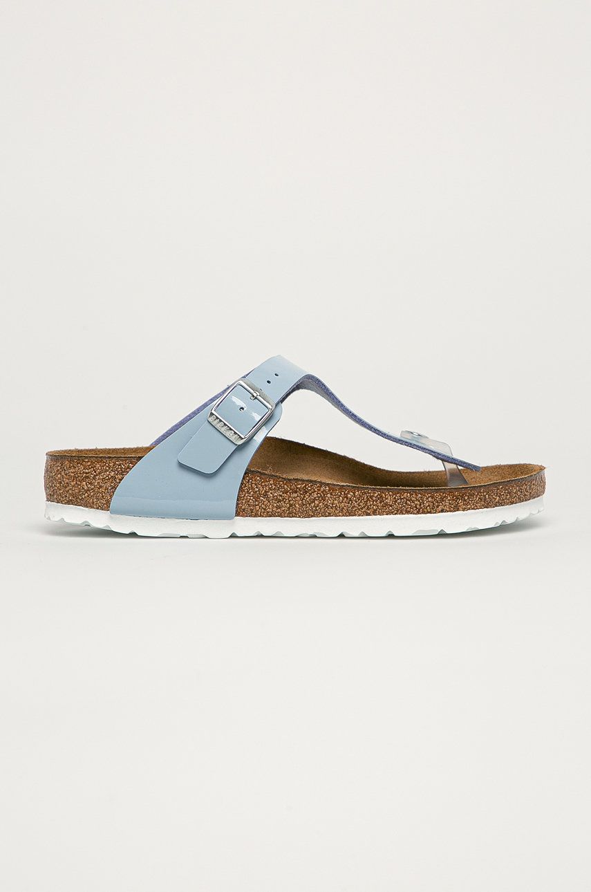 Slapi dama  Birkenstock de zi din material sintetic cu toc plat  Gizeh online