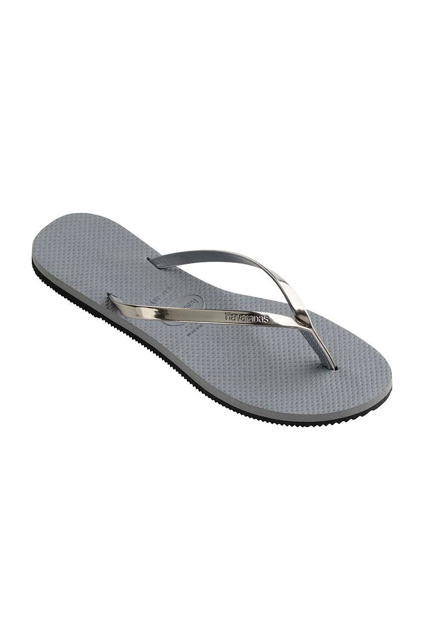 Slapi dama  Havaianas de zi din material textil    online